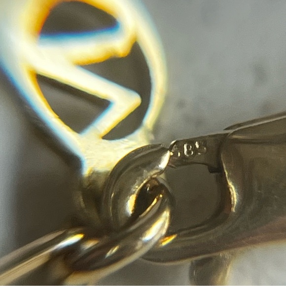 Mejuri boyfriend bold chain necklace 14k solid gold - Picture 5 of 5